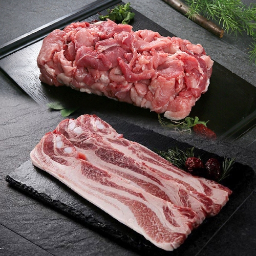 [肉월의 혜택] 허브한돈 기획세트 (총 1kg)