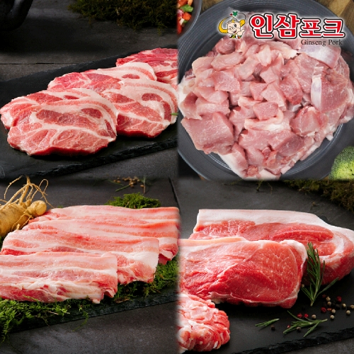 [한돈데이기념 기획전] 인삼포크 한돈데이 세트 Ⅱ 2.5kg