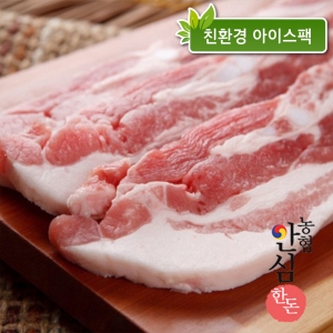 정직한돈 농협안심한돈 生 삼겹살 1kg (삼겹살-1000g)