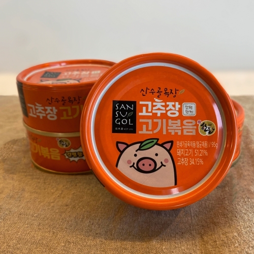 산수골목장 고추장 고기볶음 95g (가공-95g)