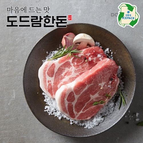 [CAMPIG] 도드람한돈 목심 바비큐용 500g (목살-500g)