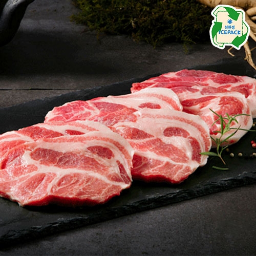 인삼포크 목살 바비큐용 1kg (목살-1000g)