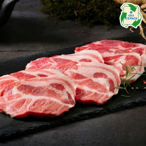 인삼포크 목살 바비큐용 1kg (목살-1000g)