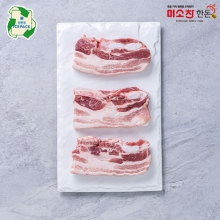 [CAMPIG] 미소찬한돈 삼겹살 바베큐용 1kg (삼겹살-1000g)