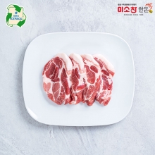 [CAMPIG] 미소찬한돈 목살 바베큐용 1kg (목살-1000g)