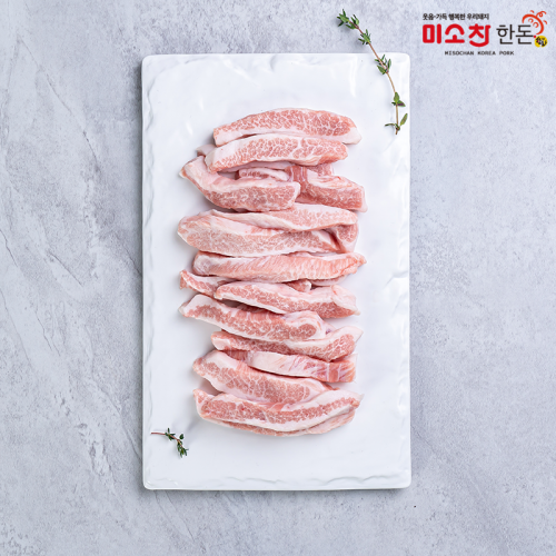 [반짝특가] 미소찬한돈 항정살 500g + 등심덧살 500g (항정살-500g / 등심덧살-500g)