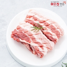 미소찬한돈 칼집삼겹살 구이용 1kg (삼겹살-1000g)