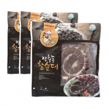 장충동왕족발 찰순대 500g*3 (가공-1500g)