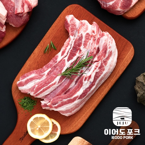 이어도포크 제주백돼지 오겹살 1kg (오겹살-1000g)
