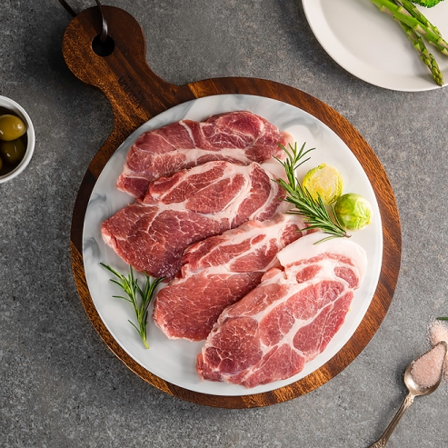 제주도니 목살 구이용 1kg (목살-1000g)