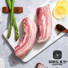 이어도포크 제주흑돼지 오겹살 구이용 1kg (오겹살-1000g)