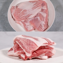 숨포크 통항정+통가브리살 1kg (항정살-500g / 등심덧살-500g)