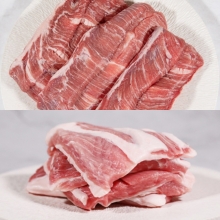 숨포크 갈매기살+통가브리살 1kg (갈매기살-500g / 등심덧살-500g)