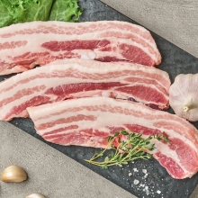 산수골목장 삼겹살 구이용 1kg (삼겹살-1000g)