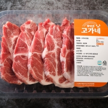 [반짝특가] 고가네 목살 구이용 1kg (목살-1000g)