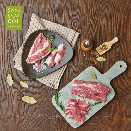 산수골목장 가브리살 구이용 1kg (가브리살-1000g)