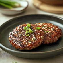 산수골목장 우리흑돈 떡갈비 300g*6 (가공-1800g)