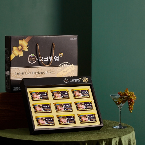 [2026 설날] 포크빌 햄세트(9구) ★1/26(월)부터 출고 가능★ (가공-1800g)