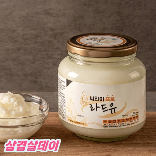 [삼겹살데이] 육류도가 라드유 병타입 700g (가공-700g)
