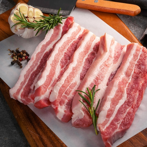 [반짝특가] 제주도니 삼겹살 구이용 1kg (삼겹살-1000g)