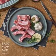 산수골목장 등갈비 구이/찜용 1kg (등갈비-1000g)