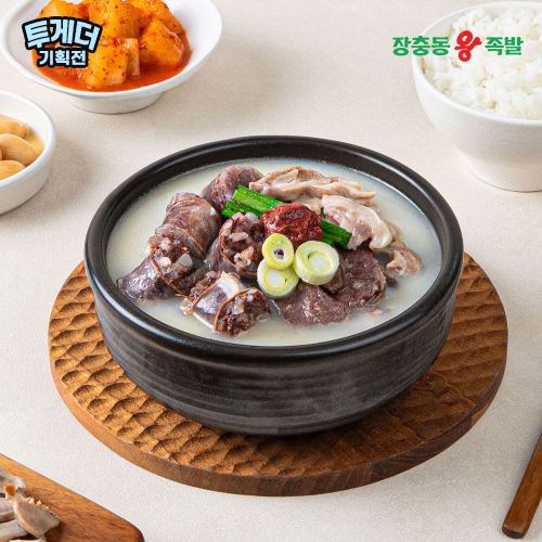[투게더] 장충동왕족발 진한 한돈순대국 250g*4 (가공-1000g)