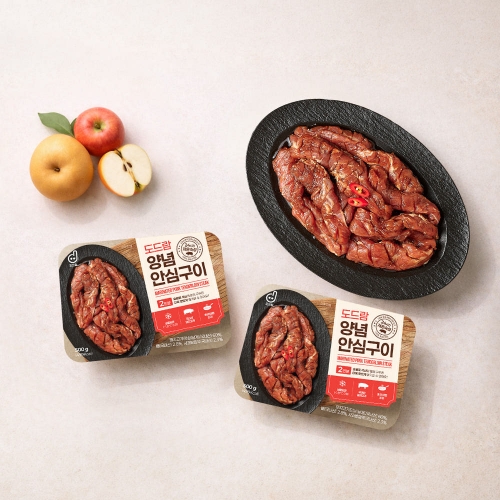 도드람한돈 양념안심구이 500g*2 (가공-1000g)