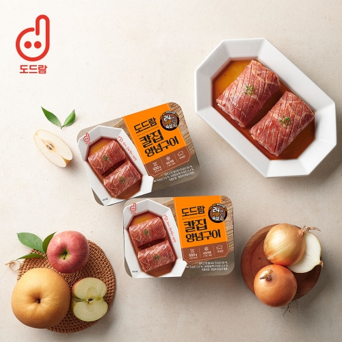 도드람한돈 칼집 양념구이 500g*2 (가공-1000g)