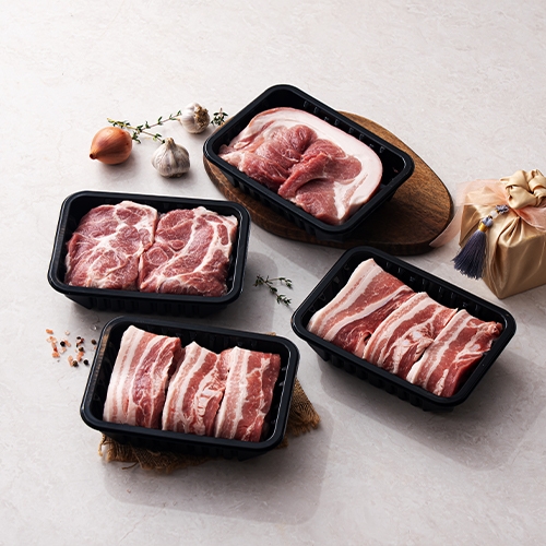 [2026 추석] 도뜰한돈 세트 (삼겹살-1000g / 목살-500g / 앞다리살-500g)