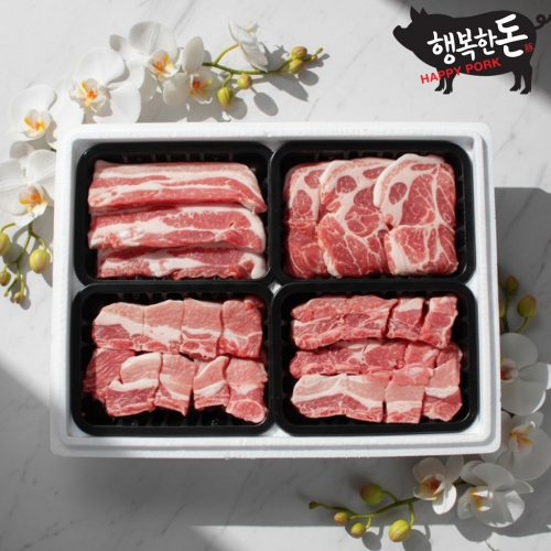 [2026 추석] 행복한돈 특선세트 (삼겹살-500g / 목살-500g /갈비-1000g)
