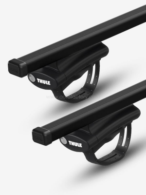 [닛산 패스파인더 (SUV)(R51), 05~12년식, 루프레일] 툴레 7108 오버사이즈 레일 가로바세트(7108/사각바118)