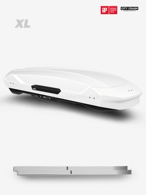 툴레 모션3 XL 화이트 루프박스