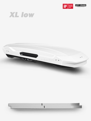 툴레 모션3 XL Low 화이트 루프박스