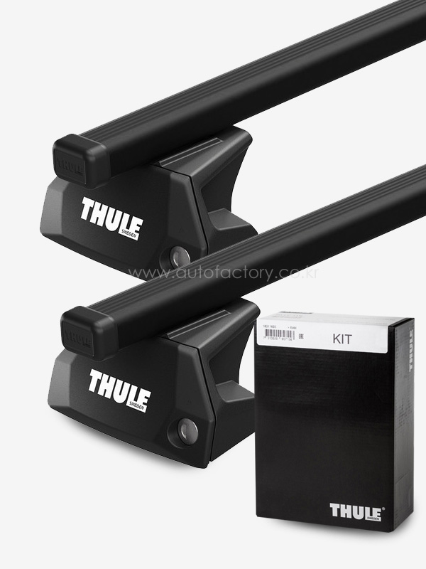 [아우디 Q5 (스포트백), 26년식(GU)~, 플러시레일] 툴레 7106 에보 플러시레일 가로바세트(7106/사각바127/6250)