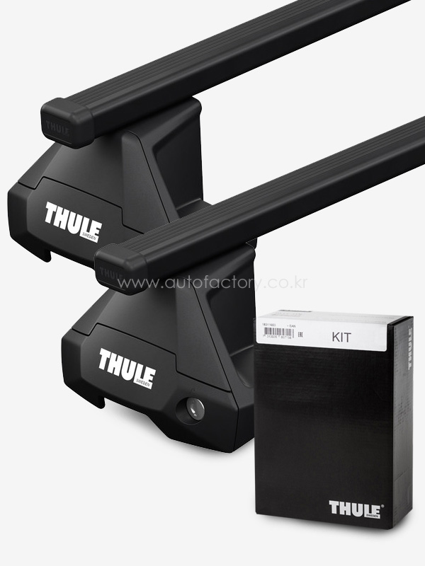 [푸조 3008/E-3008 (SUV), 24년식~, 일반지붕] 툴레 7105 에보 가로바세트(7105/사각바127/5391) 사각바