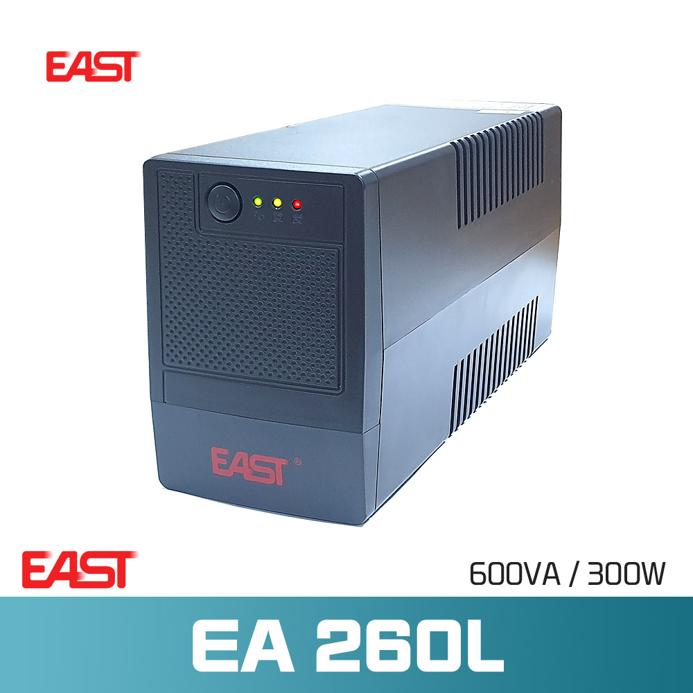EA260L 600VA 300W LED 소형UPS Line-interactive 무정전전원장치 타워형