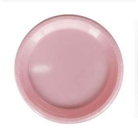 접시23cm(10개입)-핑크