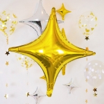 반짝이은박(소10")-골드(25cm) 은박풍선 별은박 풍선 파티풍선 파티용품