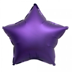 크롬 별은박(18")- 퍼플(45cm) 새틴럭스 은박풍선 별은박 풍선 파티풍선 파티용품