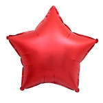 크롬 별은박(18")-레드(45cm) 새틴럭스 은박풍선 별은박 풍선 파티풍선