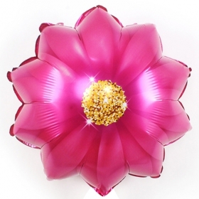 <은박풍선> 해바라기꽃 (18인치/45cm)- 핑크 꽃은박 해바라기은박 꽃풍선