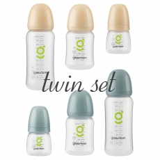 [트윈팩] 그린맘 베이직 PP 슬림형 젖병