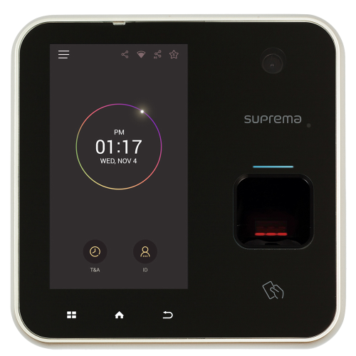 슈프리마 BioStationA2(BSA2-OMPW) 지문 카드13.56 출입 근태