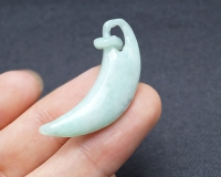 버마 제이다이트 Carved Pendant AA+ 42