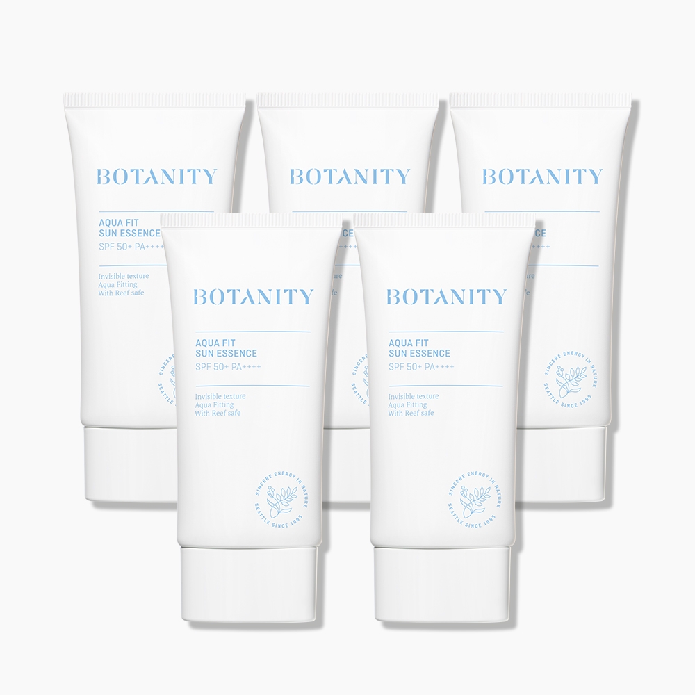 아쿠아 핏 선 에센스 수분 선크림 50ml 5개 (SPF50+ PA++++)