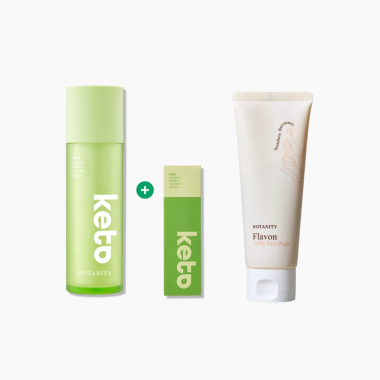 [B세트] 키토 시카 미스트 세럼 본품 + 미스트 세럼 리필 + 플라본 밀키 페이스 워시