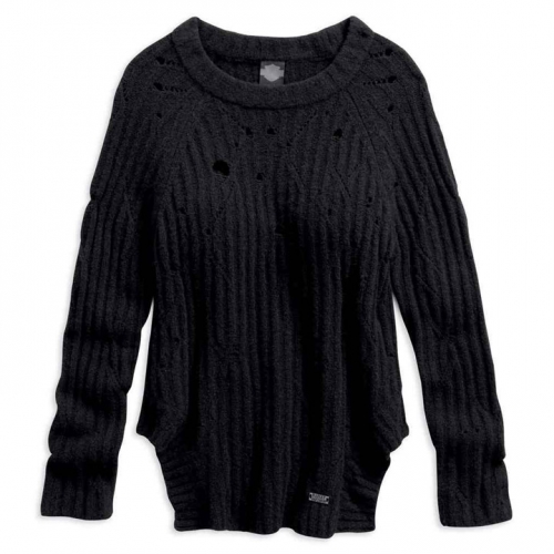 [리퍼브]여성 디스트로이드 스웨터 긴팔티셔츠