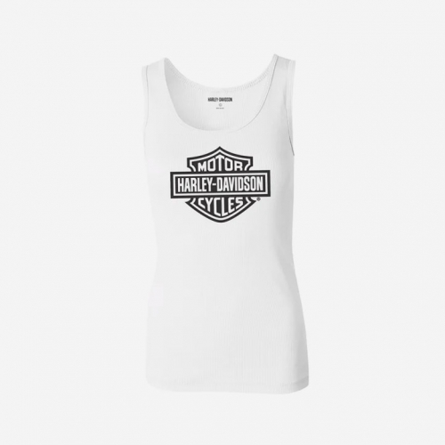 [리퍼브]여성 클래식 바앤실드 민소매티셔츠 WHITE