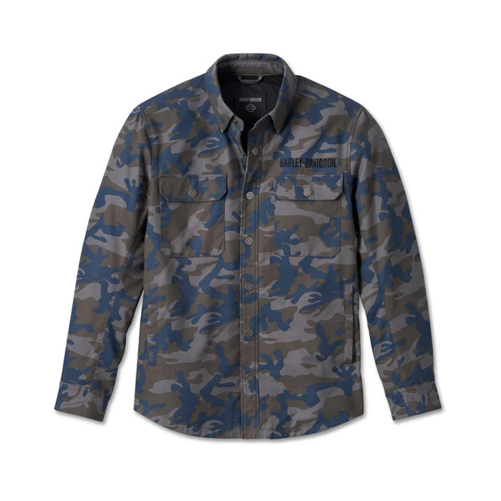 남성 오퍼레이티브 라이딩 셔츠재킷