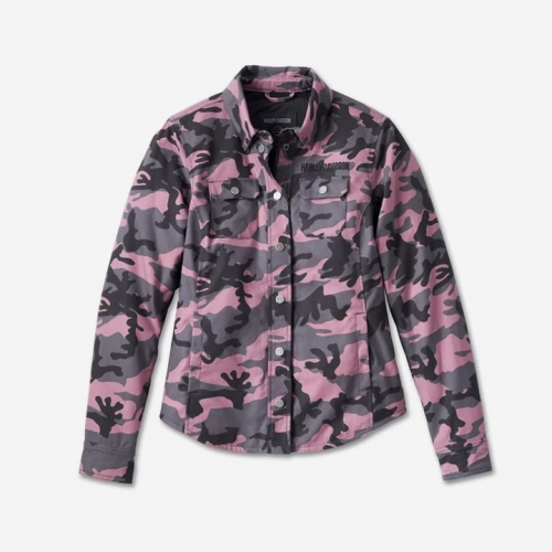 여성 오퍼레이티브 라이딩 셔츠재킷 CAMO